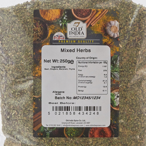 Old India Mixed Herbs 250g 1