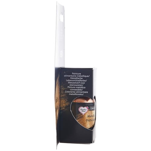 Rainbow Dust Cake Art Paint, Metallic Dark Gold - 25ml 2