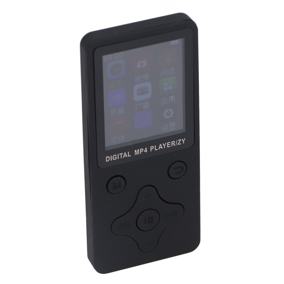 32Gb Bluetooth Mp3 Mp4 Player 1.8" Screen, Hifi Music & Video Quartz Black 8331387173400