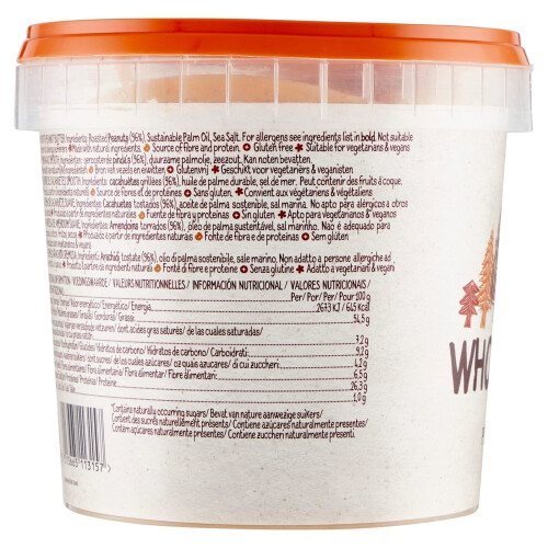 Whole Earth Peanut Butter Smooth, 1000g 1