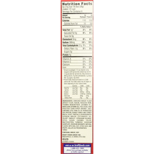 Stovetop Turkey Stuffing 170g 1