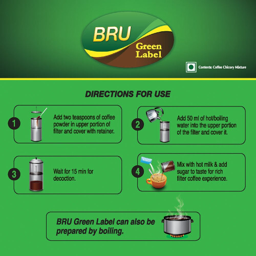 Bru Roast & Ground Coffee (200g) 2