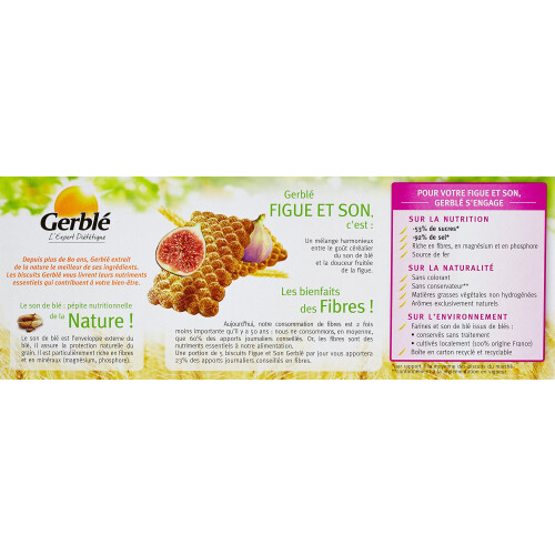Gerbl? fig cookies and its 210g 2