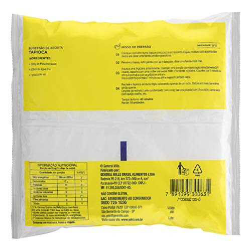 Yoki Sweet Starch/Polvilho Doce 500G 2