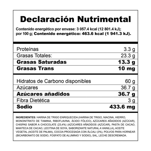 Betty Crocker Betty Crocker Double Chocolate Chunk 496g/17.5oz 1