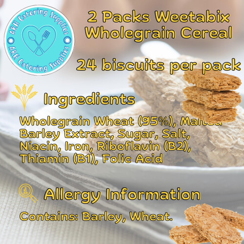 Wholegrain 24 Wheat Cereal Biscuits ? Pack of 2 2