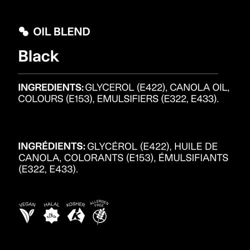Black - Oil Based Food Colouring (20ml - 100ml) 20ml 1