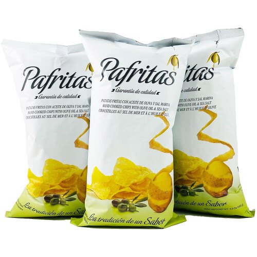 Pafritas Spanish Potato Crisps (Sea Salt) 1