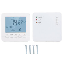 Digital Programmable Thermostat Smart Temperature Controller For Gas Fireplace LCD Display Holiday Mode Child Lock Misoperation Prevented Data Memory