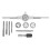 Automotive Threading Tools Set, Reengineering Fasteners With High Strength Material Tap And Die Set Smooth And Efficient Use Multi Functional 1