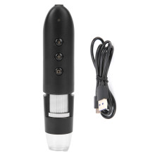 Microscopio inalámbrico digital para análisis de la salud del cabello, probador de cabello profesional con fuente de luz LED, microscopio WiFi