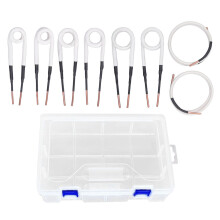 Organisateur de bijoux avec compartiments amovibles, boîte de rangement en plastique transparent, séparateurs ajustables, matériau PP transparent,