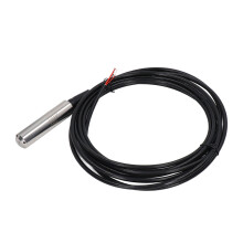 Capteur de niveau d'eau avec sortie 4-20 mA, conception anti-choc à 45, transmetteur de niveau de liquide protégé IP68 en acier inoxydable