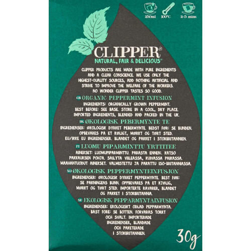 Clipper Clipper Peppermint Tea 20 Bags 1