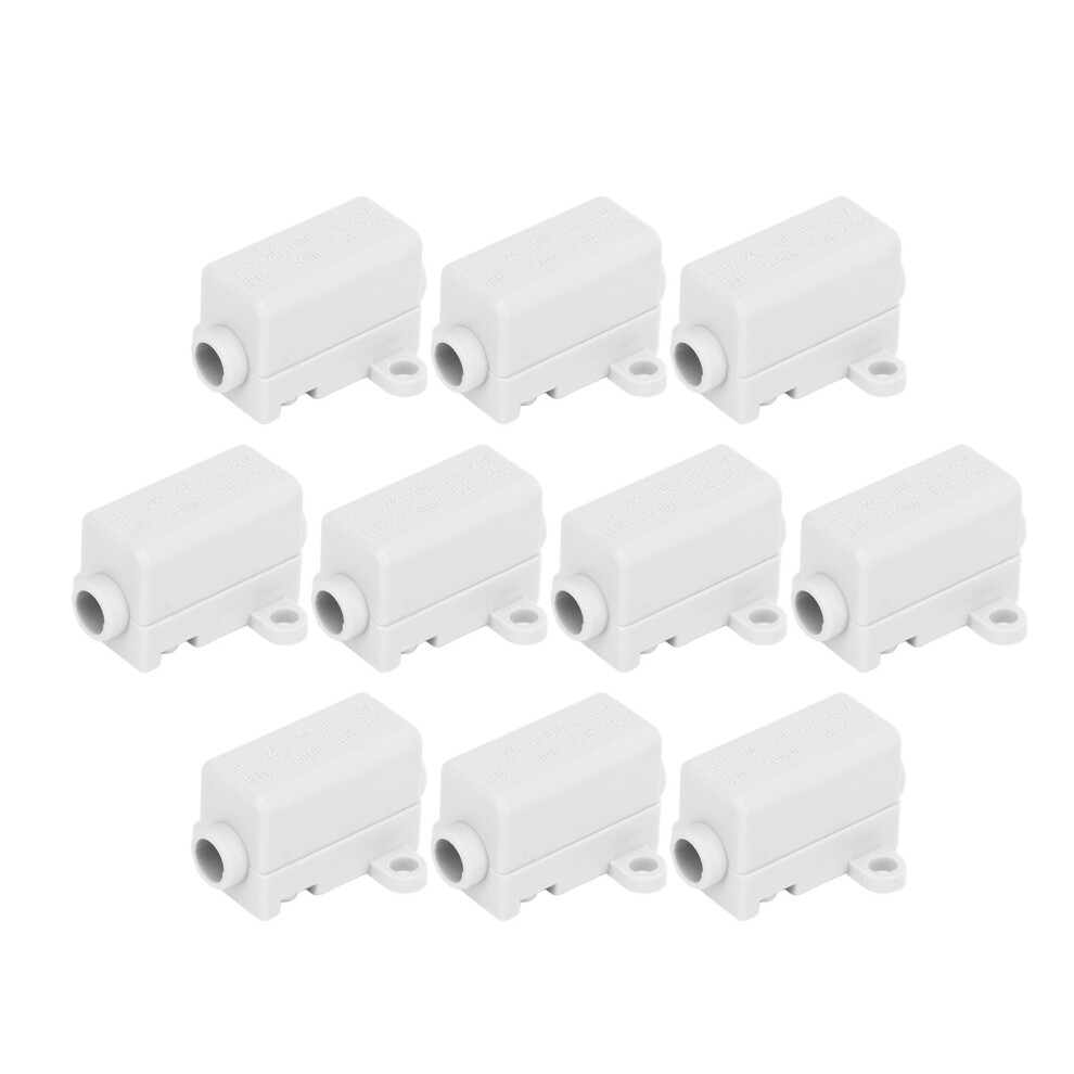 Splice Terminal Connector Inline Junction Box Copper Conductor60a400v Flame Retardant Self Extinguishing Shell Quick Connection Strong Conductivity 9370362899941