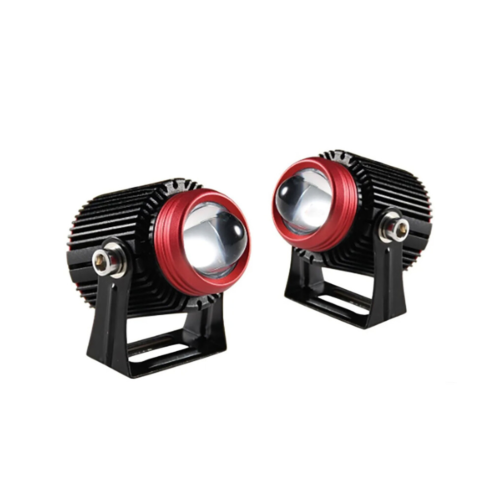Motorcycle Led Spot Waterproof Shockproof Dustproof Auxiliary Extreme Temperatures Resistant Strong Transmission Durable Aluminum Light 9551475293745