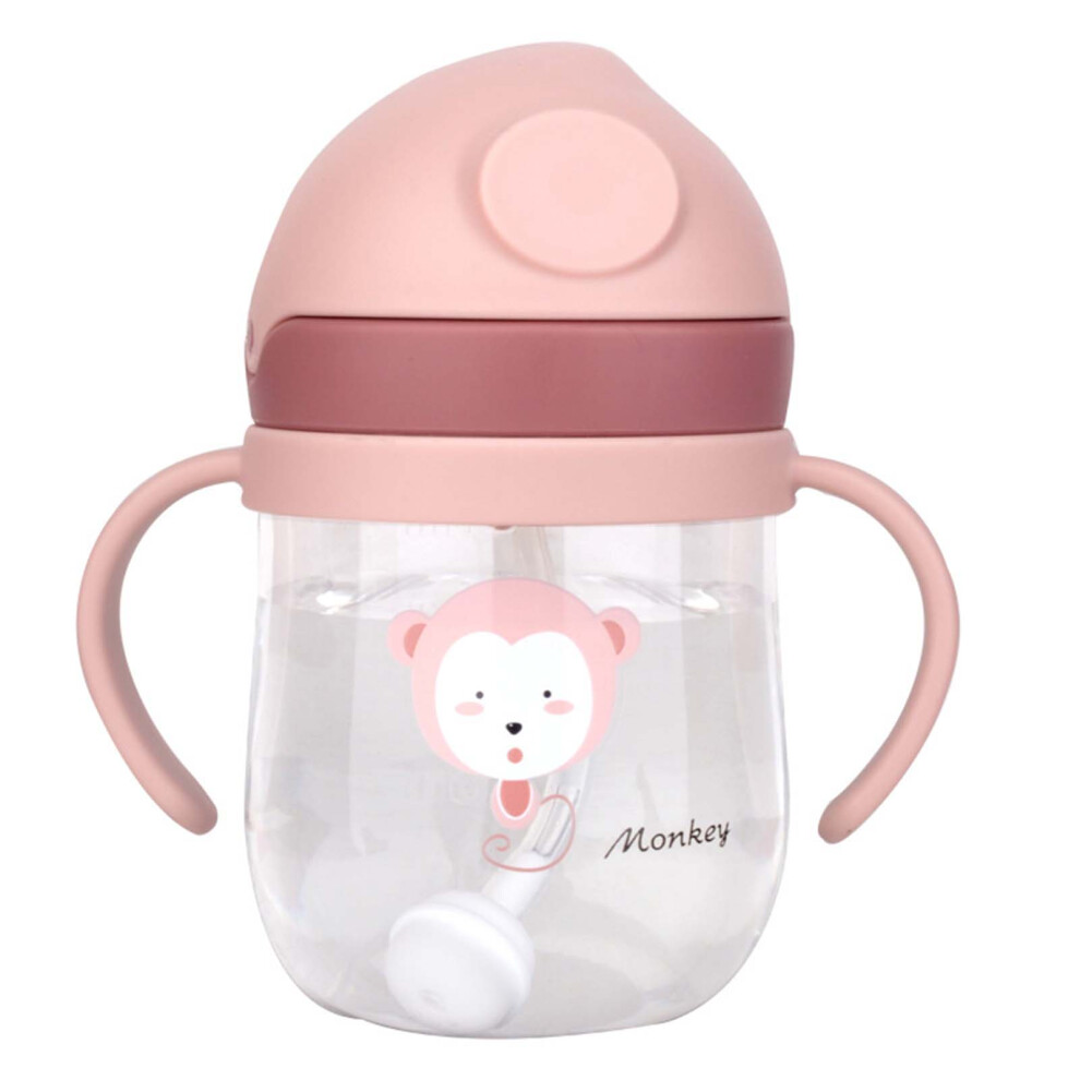 Weighted Straw Sippy Cup for Babies Antimicrobial V Shaped Straw Dishwasher Safe BPA Free Toddler Drinkware for Infants