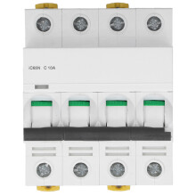 Disyuntores magnéticos Acti9Series Minidisyuntor de vacío con clip de bloqueo biestable Protección contra sobrecarga y cortocircuito Montaje
