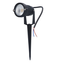 COB LED-spotlight justerbar vinkelbrakett plug-and-play-installasjon vanntett design flomlys for hage energieffektiv belysning landskap