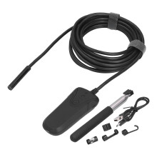 Semi Rigid Cable Endoscope Camera With Light Wide Applications HD Resolution Waterproof IP68Easy Connection For Water Pipes Construction