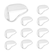 Eco Friendly Premium Silicone Material Corner Protectors For Baby, Clear Edge Safety Bumpers With Soft Anti Scratch Surface And Quick Rebound Feature