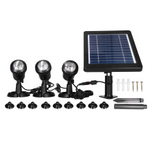 Adjustable Height Underwater Color Changing Spotlight IP68Waterproof Dimmable Submersible Light with Remote Control36LED Bulbs16Colors Landscape