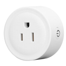 Bluetooth Mesh Smart Plug Fungerer med Alexa Stemmestyring Timerfunktion Fjernadgang Signal Eliminering af dødzone Isoleret Giftfri Materialegruppe