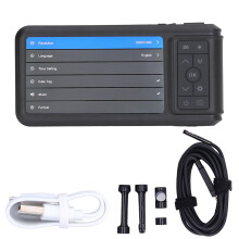 Multi Purpose Inspection Scope With Extendable Handle And High Resolution Display Battery Operated Field Friendly Design One Touch Controls For Easy