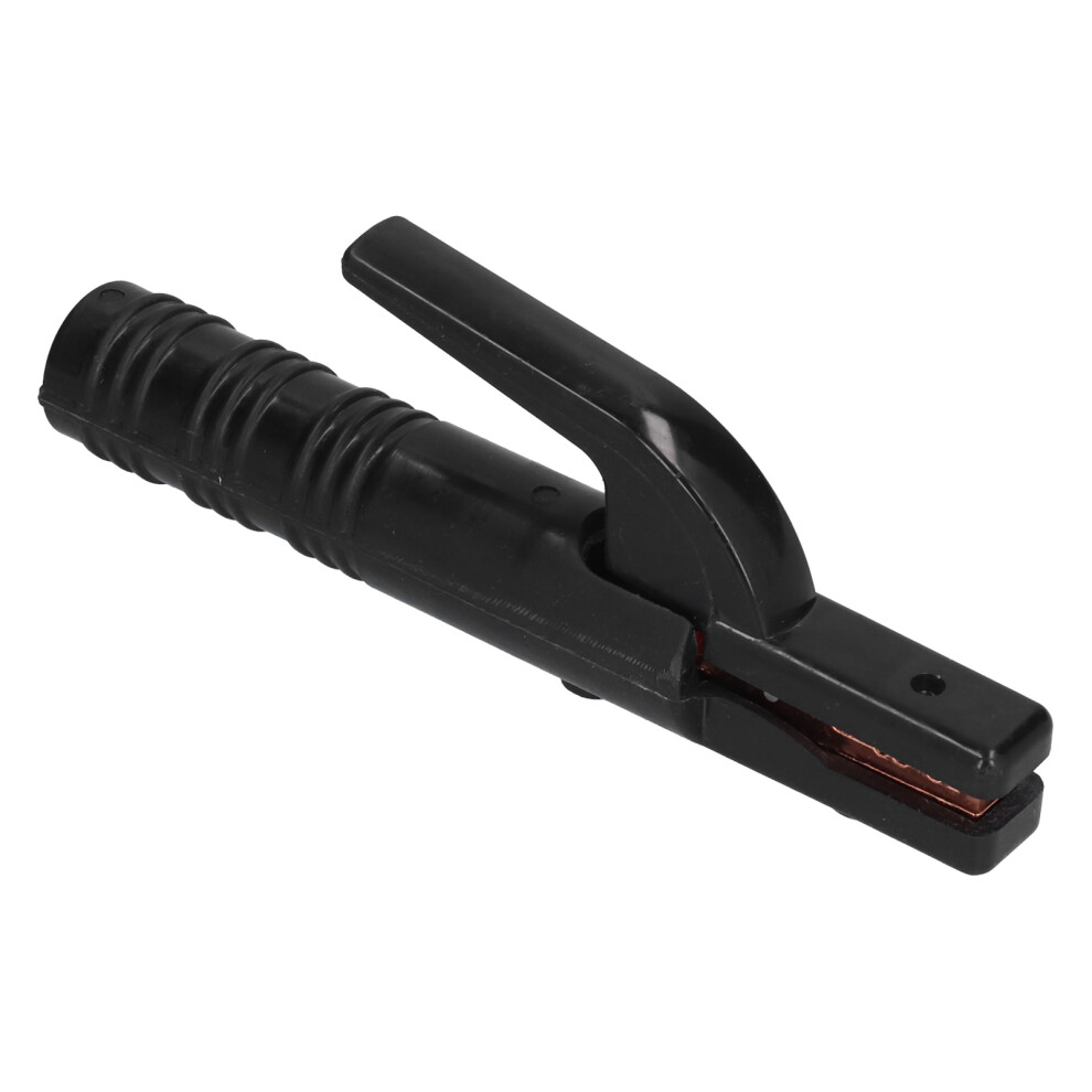 Ergonomic Stick Electrode Holder With High Conductivity Copper Jaws And Reinforced Cable System For Long Lasting Durability Featuring Insulated Heat 9370362697172