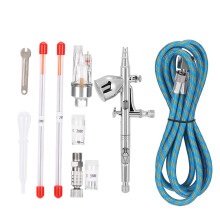 Sturdy Construction Airbrush Multi Purpose Dual Action Airbrush Kit Gravity Feed Precision Control Lifetime Service For Cake Decorating Nail Art And