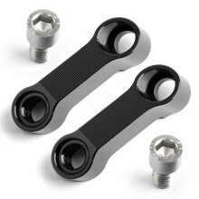 Aluminiumslegering Konstruksjon Speilforlenger Adapter Motorsykkel Bakspeilfeste Forbedret Kjøresikkerhet Utvid Synsfeltet Holdbar Og