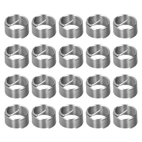 Thread Inserts Spiral Circle Insert, Thread Repair Tool for Enhanced Thread Strength and Convenient Installation in Corrosion Resistant Applications