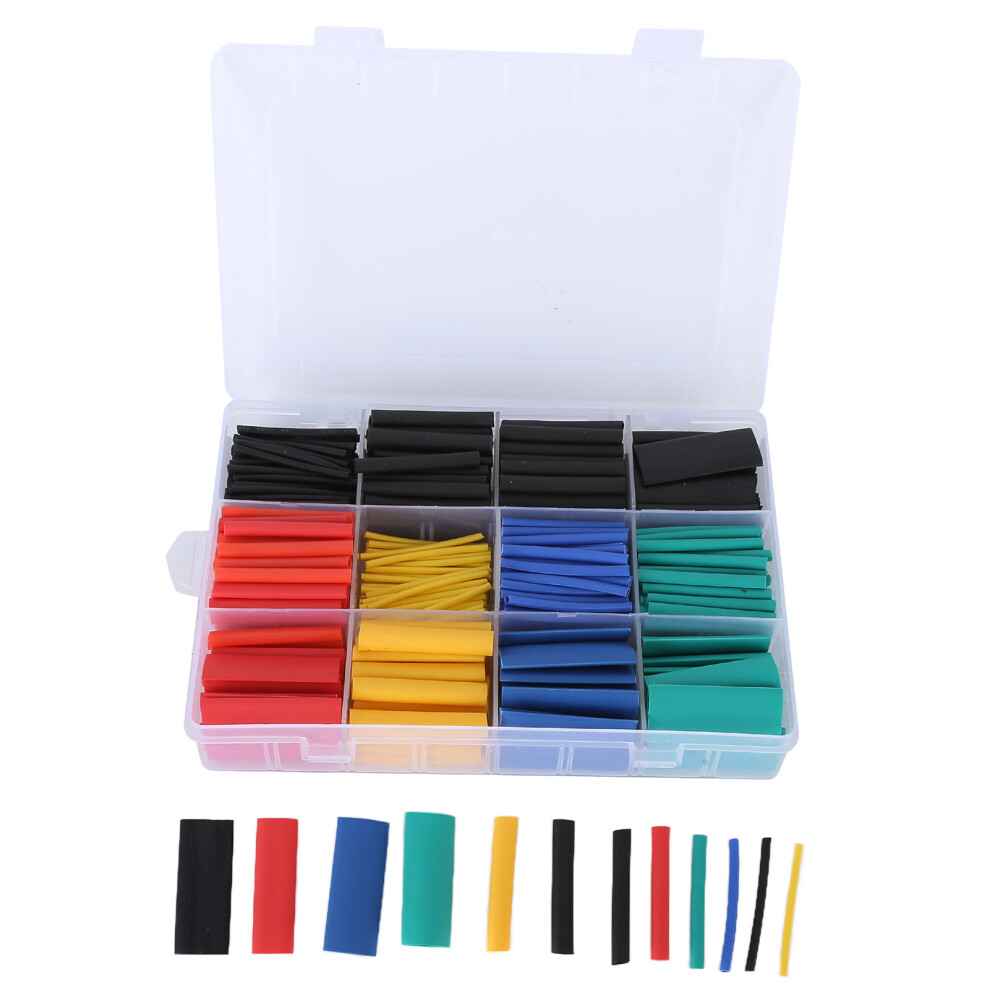 Wire Shrink Wrap Tubing Heat Shrink Kit2: 1Electric Insulation Fast Shrinkage Mechanical Protection Corrosion Resistant Waterproof Sealing Thick 9370362697707