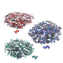 Color Changing Rhinestone Crystals For Nail And Fabric Decoration Natural And Charming Colors Under Different Lights Bling Bling Effect Machine Cut