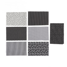 DIY Quilting Fabric For Sewing, 100% Cotton Monochrome Design Oeko-Tex Certified Polycotton Fabric Print Fabric For Crafts Continuous Yard Piece