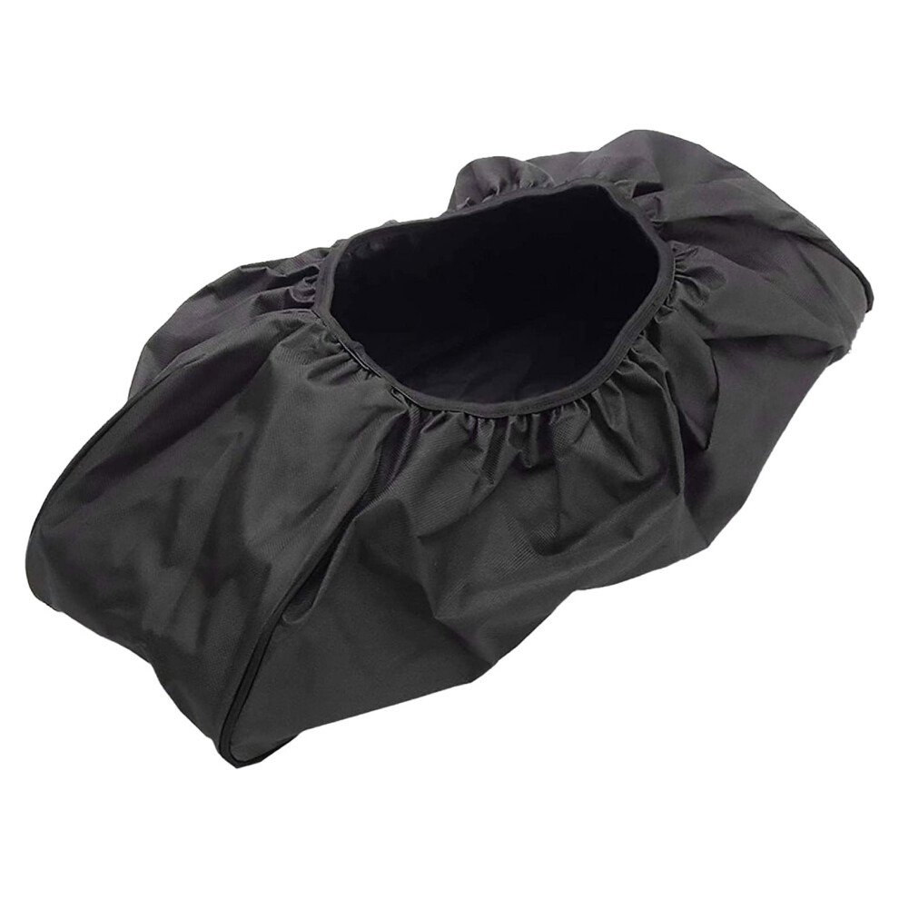 Waterproof Winch Cover 8500-17500 Lbs - Heavy Duty Dust Proof Protector For Truck, Jeep, Atv Winches, All Weather Fabric Black 9181073422607