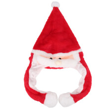 Chapéu festivo de Natal para animais de estimação, com ajuste perfeito, estilo Papai Noel, visual adorável e material atóxico. Fantasia multiuso