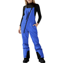 Boys Girls Unisex Classic Ski & Snow Bib Overall Winter Snowsuit Water-Resistant Windproof Outdoor Rain Bib(Blue,140)