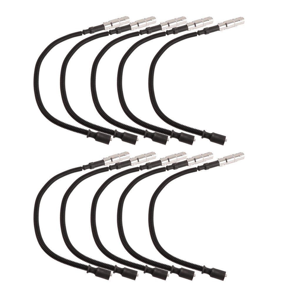 Easy Installation Spark Plug Ignition Wire Set For Mercedes Benz High Grade Silicone Outer Jacket Vehicle Specific Antiwear Durable Aftermarket 9014198262202