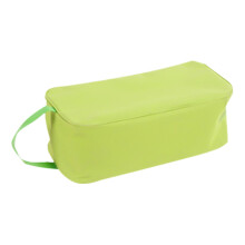 Transparent Oxford Cloth Shoe Storage Bag - Reusable Washable Travel Shoe Organizer for Men/Women, Durable Moving Storage Bags (Green)