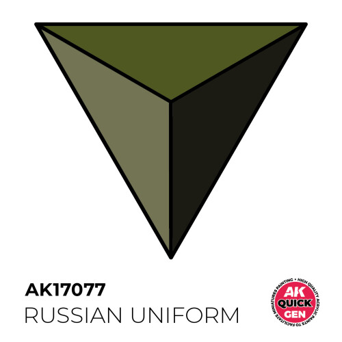 AK Interactive Quick Gen 17077 Russian Uniform 18ml Acrylic Paint 2