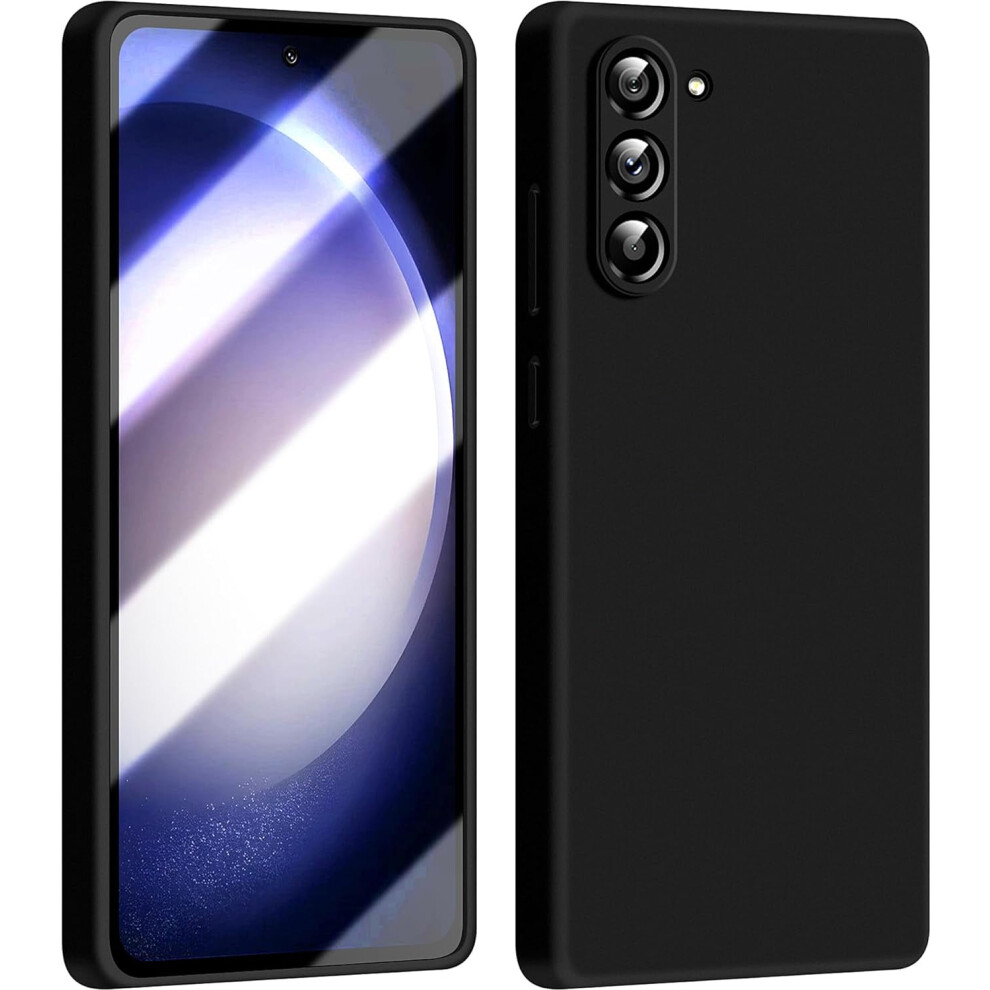 Liquid Silicone Case For Samsung Galaxy S23 Plus Black 902370186837