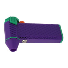 Handgehaltener Turbo-Lüfter 8000mAh 110000U/min Dunkelviolett, 14x5cm
