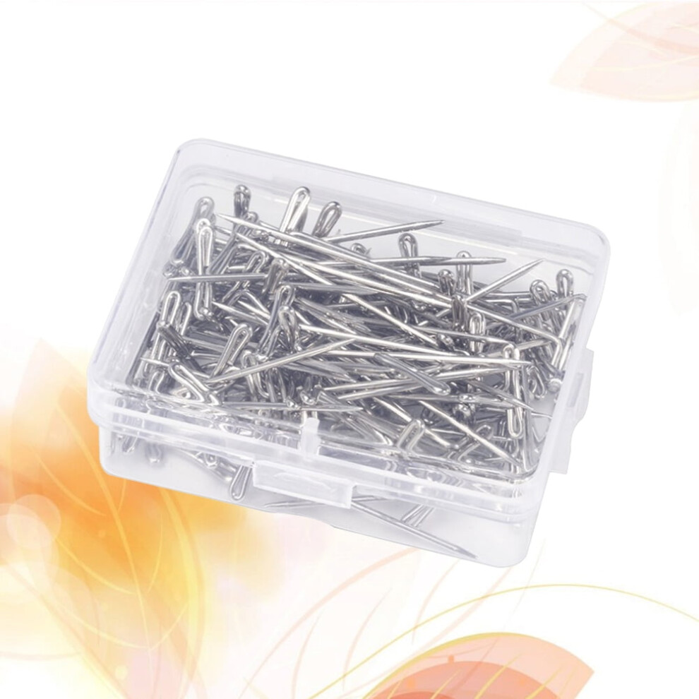 Stainless Steel T Pins 200 Pcs Crochet Markers for Knitting, Wigs, Sewing, and Blocking Projects