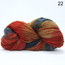 Dyed Acrylic Wool Yarn Four Strand DIY Woven Knitting Sweater Sock Scarf Colorful Crochet Yarn Sewing
