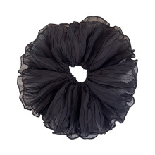 Elegant Elastic Hair Color Scrunchies Hairband for Women Girl Ponytail Holder Hair Rope Korean Hair Accessory