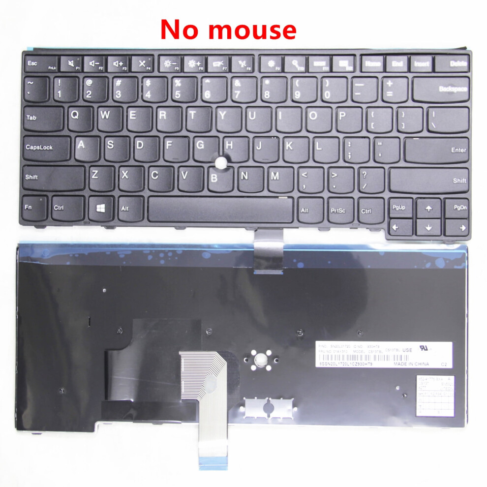 100%New US/SP/Spain for compatible with Lenovo Thinkpad T440 T440S T431S T440P T450 T450S T460 L440 L450 L460 L470 Laptop Keyboard