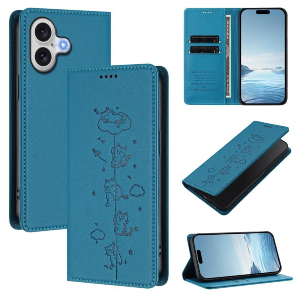 Leather Flip Wallet Case For Iphone 17 Â Rfid Blocking, 941196980847