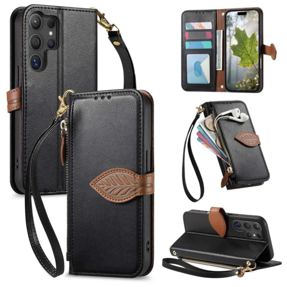 Leather Flip Wallet Case For Samsung Galaxy S23 Ultra 5G 9418476964534