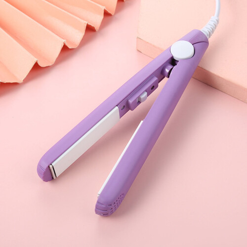Clearance2-σε-1Mini Curling Iron, 2025Αναβάθμιση Διπλής Χρήσης Curling Iron Φορητό Ισιωτικό Ταξιδιού